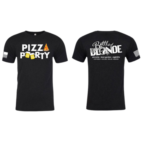 Mens - Pizza Party- Black