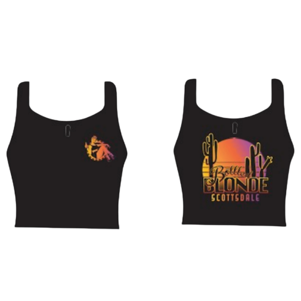 Womens Crop Top Desert