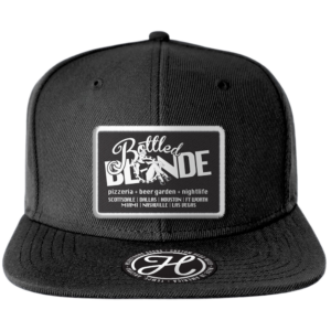 Black Hat with White Writing